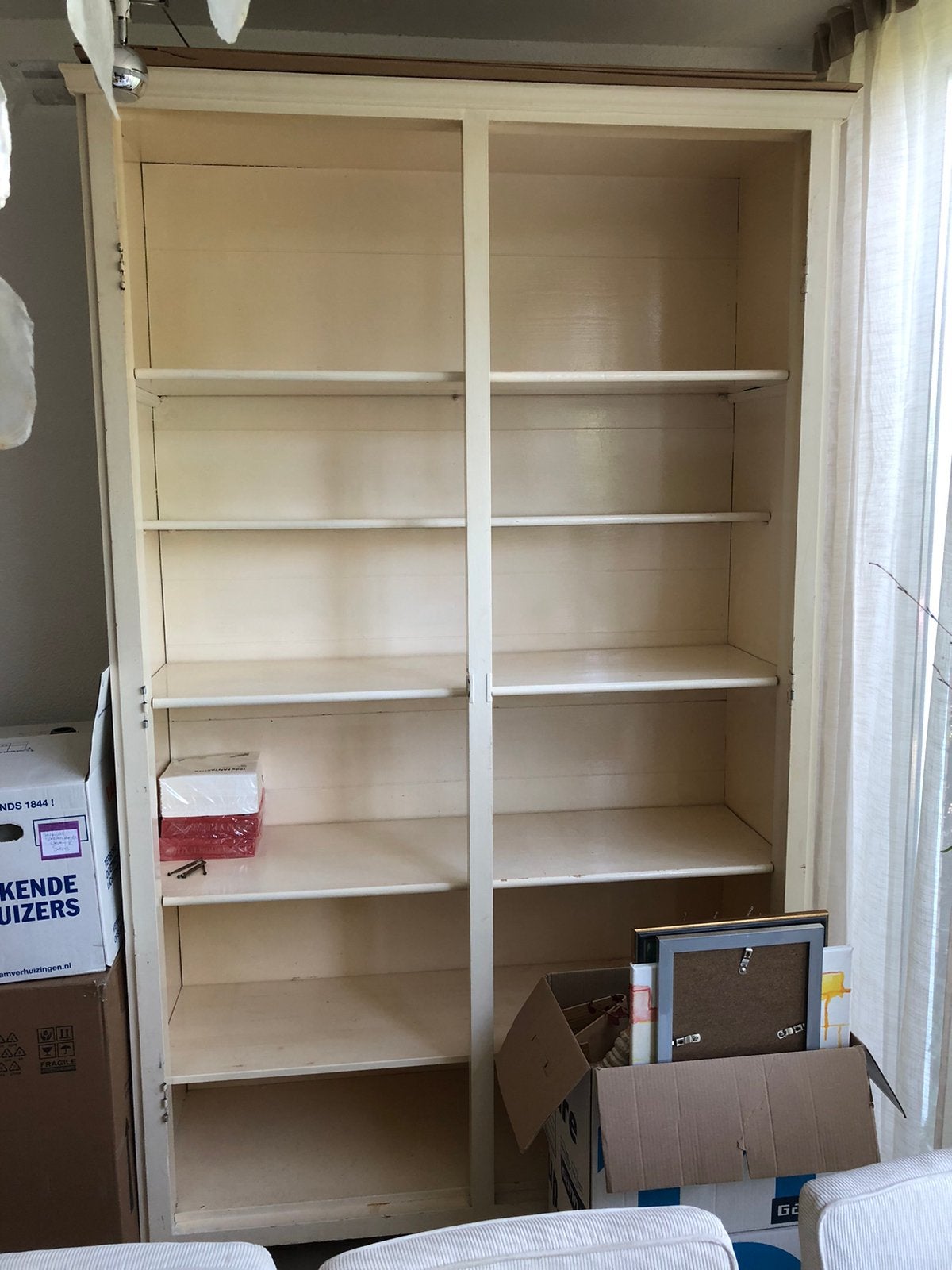 Grote open kast met planken, Ophalen, 50 tot 100 cm, Zo goed als nieuw, 150 tot 200 cm