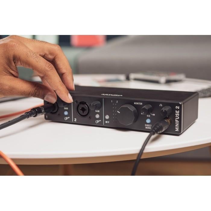 Arturia MiniFuse 2 Black audio interface, Extern, ., Ophalen of Verzenden, .