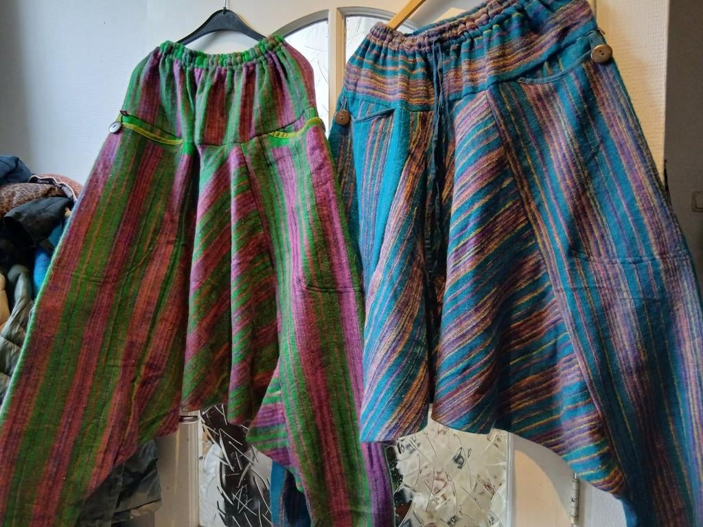 Nieuwe handgemaakte Harembroeken, Hippie, Ophalen of Verzenden, Nieuw, Lang