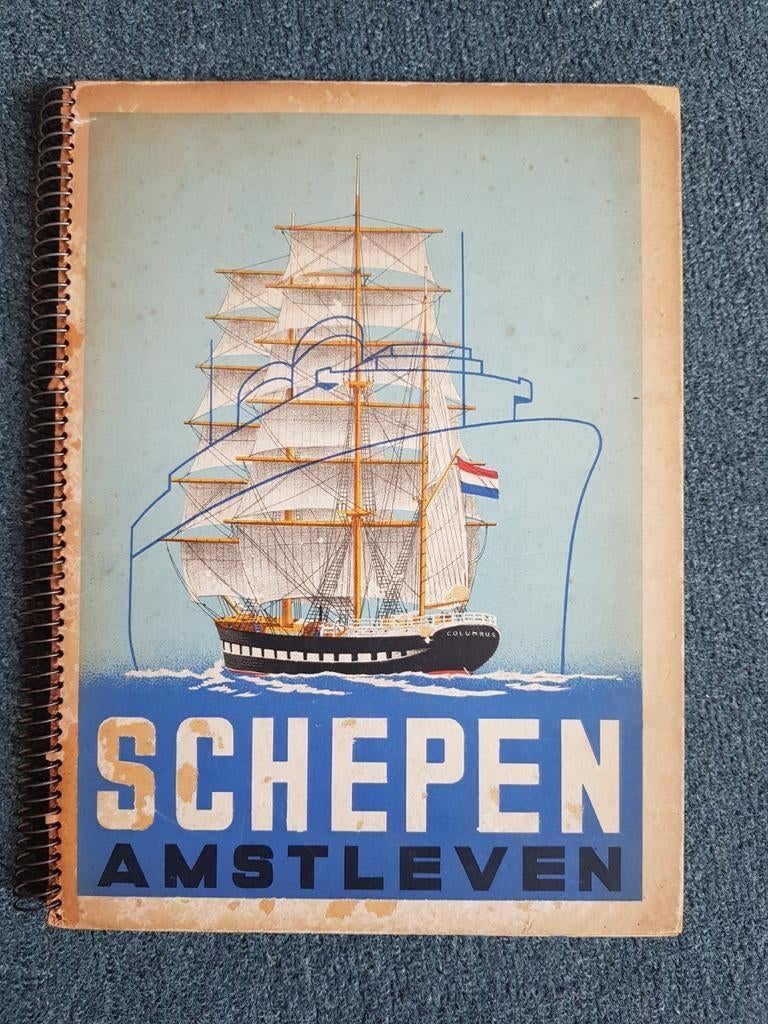 Schepen Amstleven 1939, Verzamelen, Scheepvaart, Boek of Tijdschrift, Ophalen of Verzenden