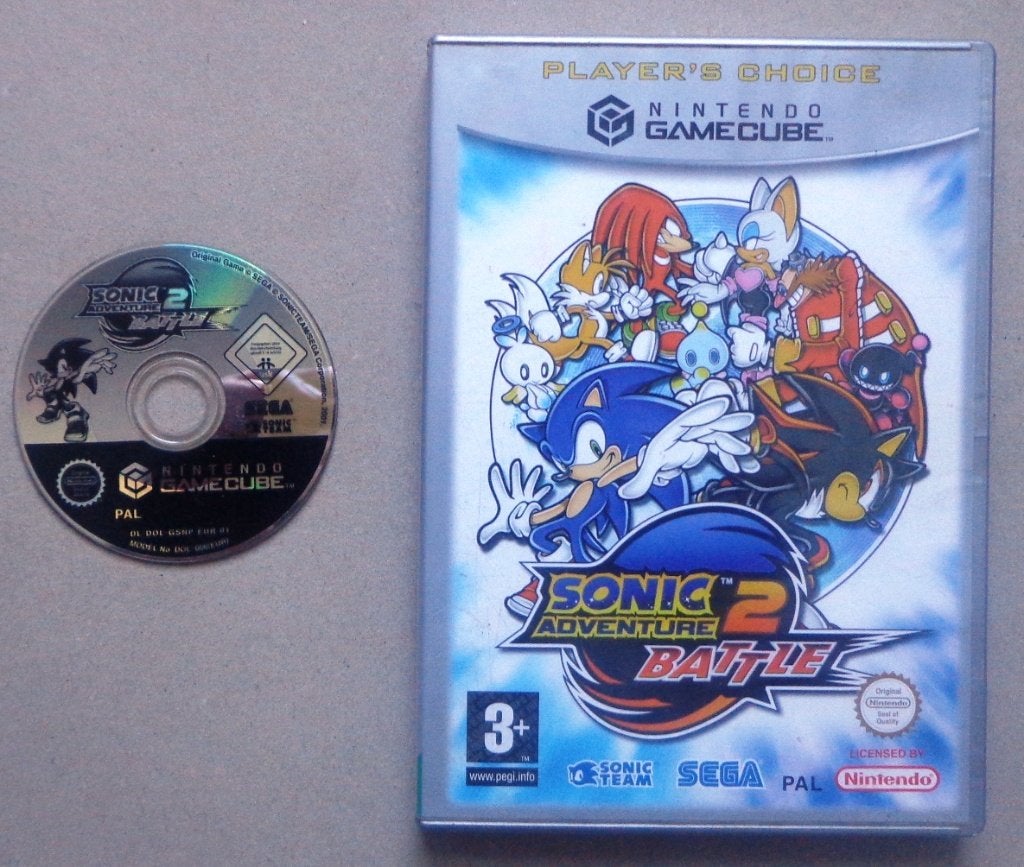 Sonic Adventure 2 Battle voor de Nintendo GameCube, Spelcomputers en Games, Avontuur en Actie, 1 speler, Ophalen of Verzenden