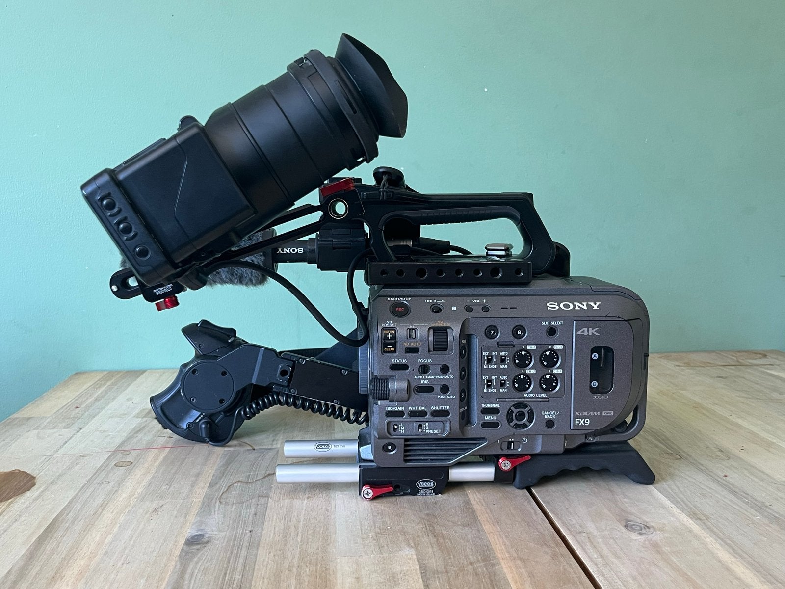 Sony FX9 | 926 uur  | Complete Set | Vocas, Ophalen, Gebruikt, 20x of meer, Overige soorten