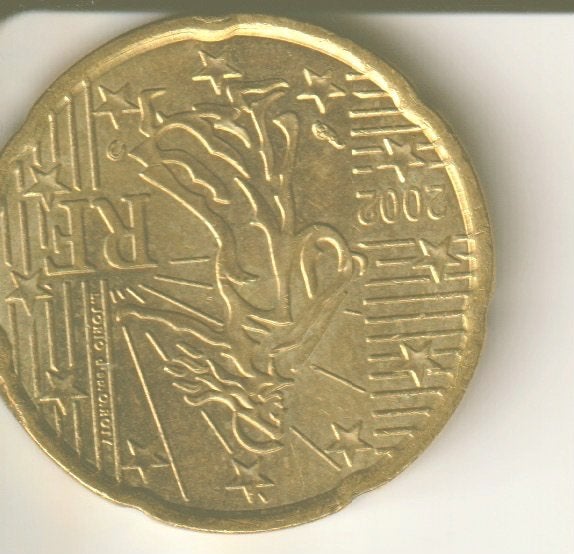 20 cent 2002 frankrijk, Postzegels en Munten, Munten | Europa | Euromunten, Verzenden, Frankrijk, 20 cent