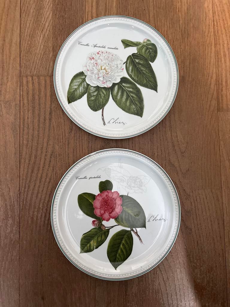 2 Villeroy & Boch Camellia wandborden, Antiek en Kunst, Ophalen of Verzenden
