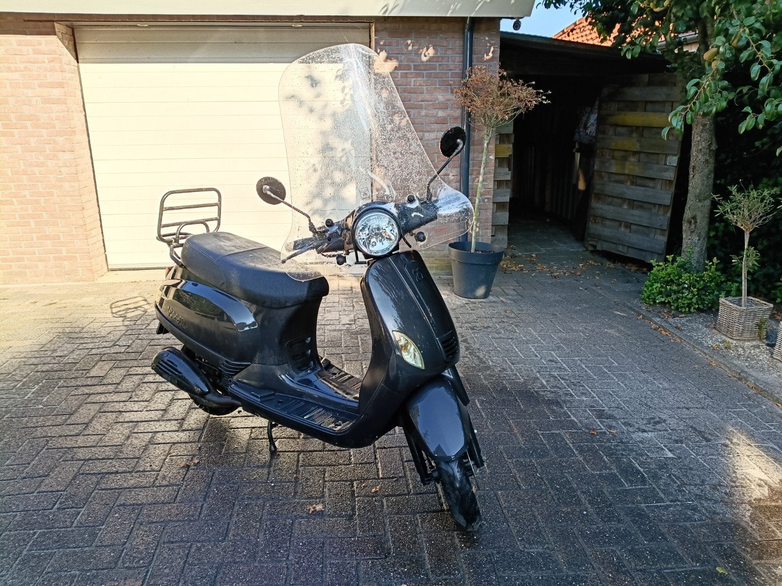 Kymco Agility 50cc scooter - Zwart, Ophalen of Verzenden, Gebruikt, Benzine, Kymco