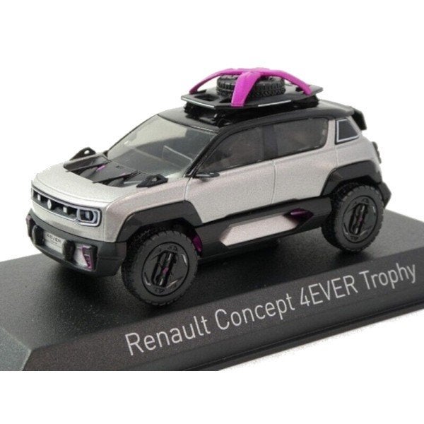 Renault Concept 4EVER Trophy 2023 Grijs Schaal 1/43 Norev, Auto, Norev, Ophalen of Verzenden, Norev