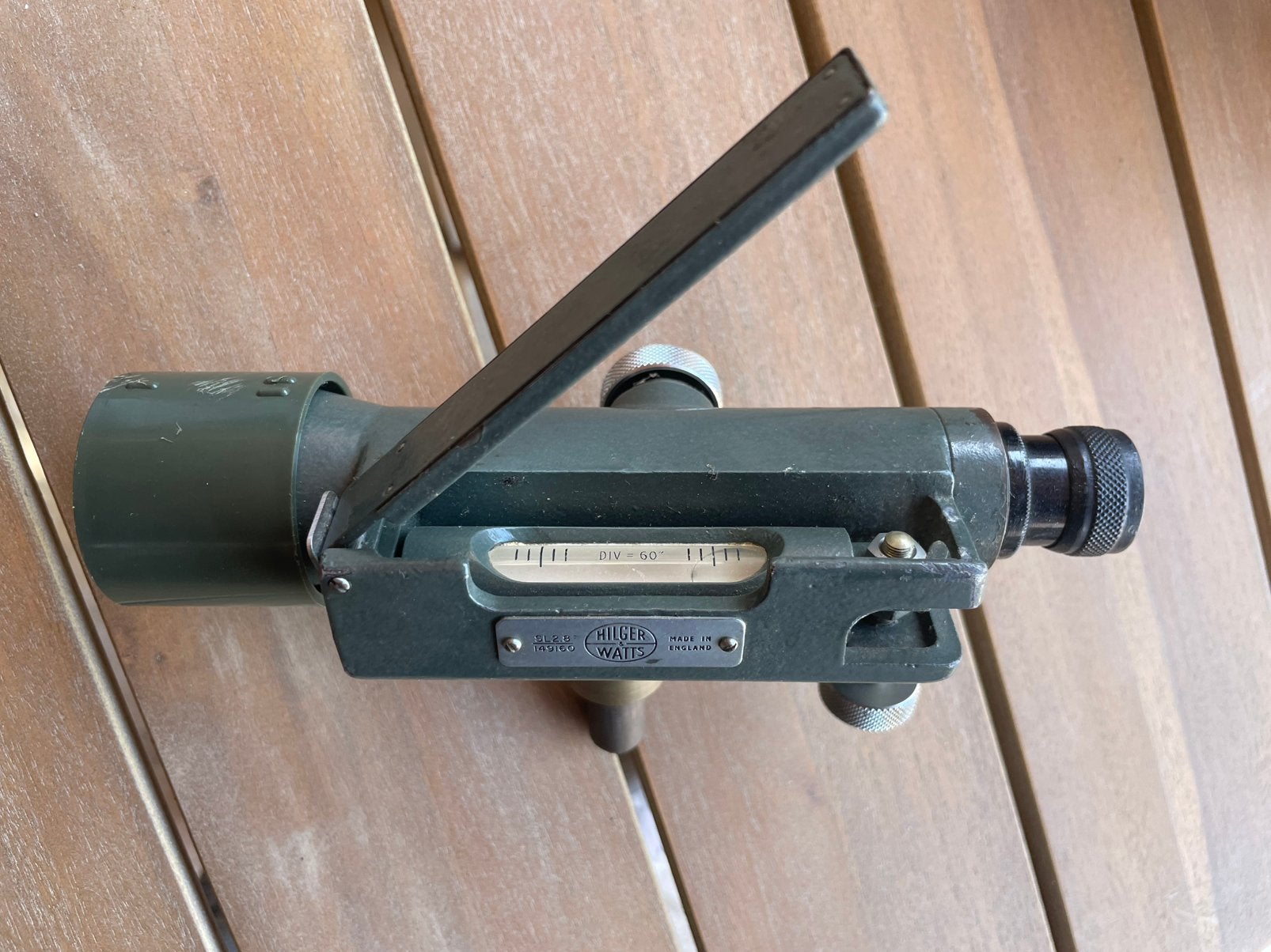 Hilger & watts precision quick set leveler 1961, Antiek en Kunst, Ophalen of Verzenden