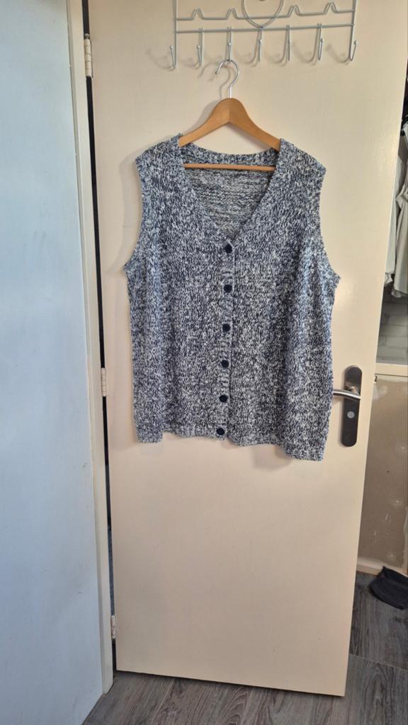 Gilet / vest zonder mouwen Maat 54, Kleding | Dames, Grote Maten, Ophalen of Verzenden, Zo goed als nieuw, Trui of Vest