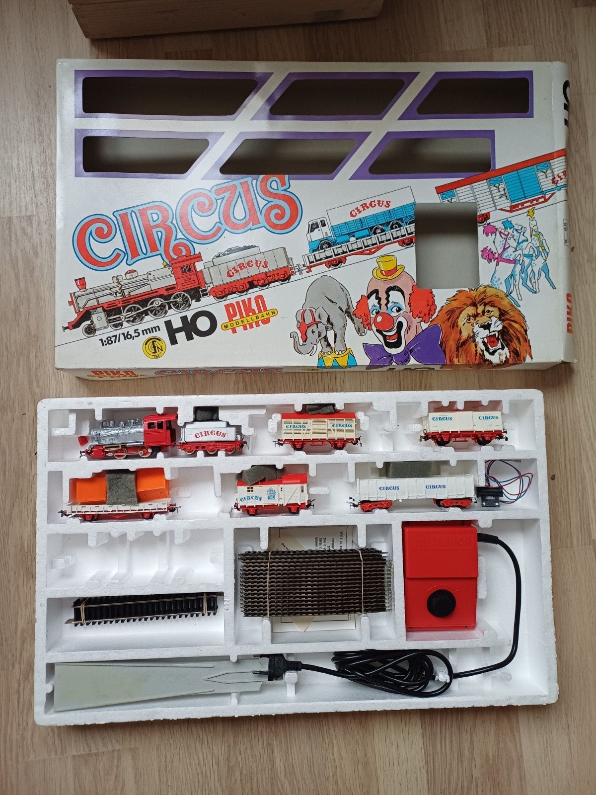 Piko circus set set vintage HO H0 1:87 DDR Germany, Ophalen of Verzenden, Gebruikt, Gelijkstroom, Piko