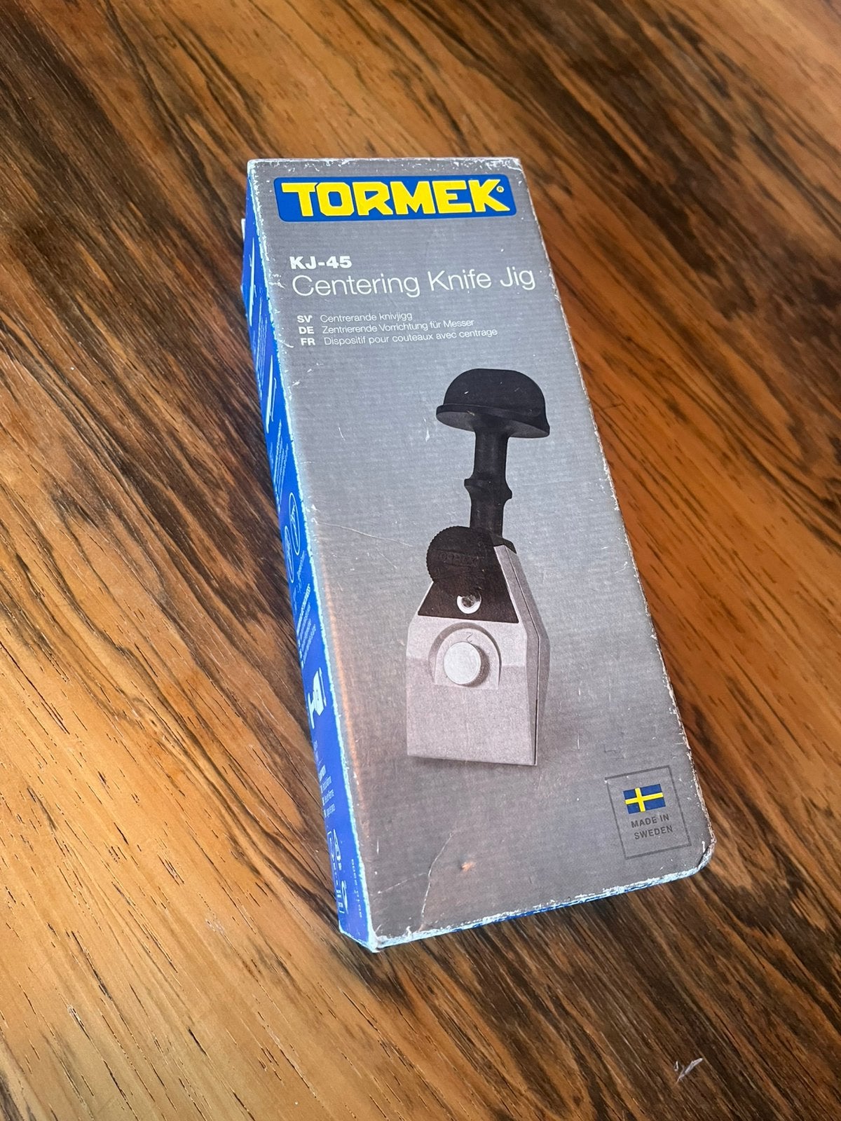 Tormek KJ-45 Centering Knife Jig Nieuw, Ophalen of Verzenden, Nieuw, Snijgereedschap