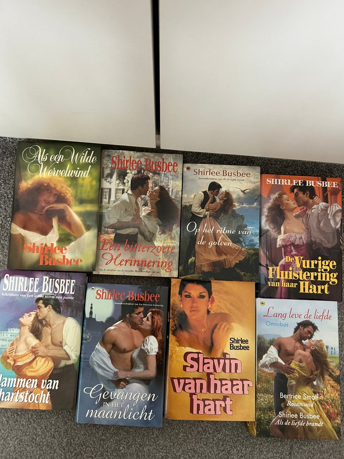 Shirlee Busbee 8 stuks, Boeken, Ophalen of Verzenden, Gelezen