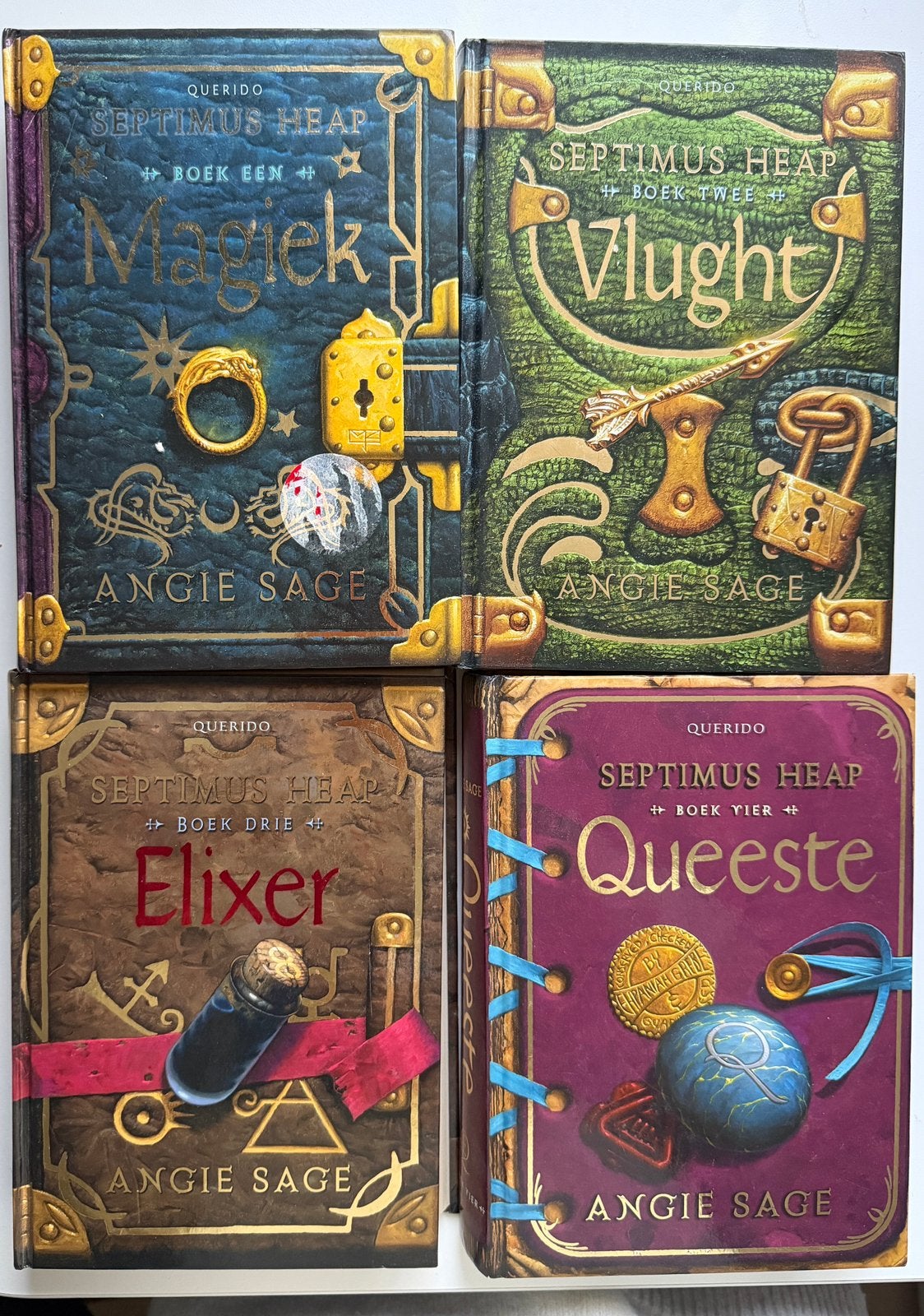 Septimus Heap (deel 1t/m 4), Boeken, Ophalen, Zo goed als nieuw
