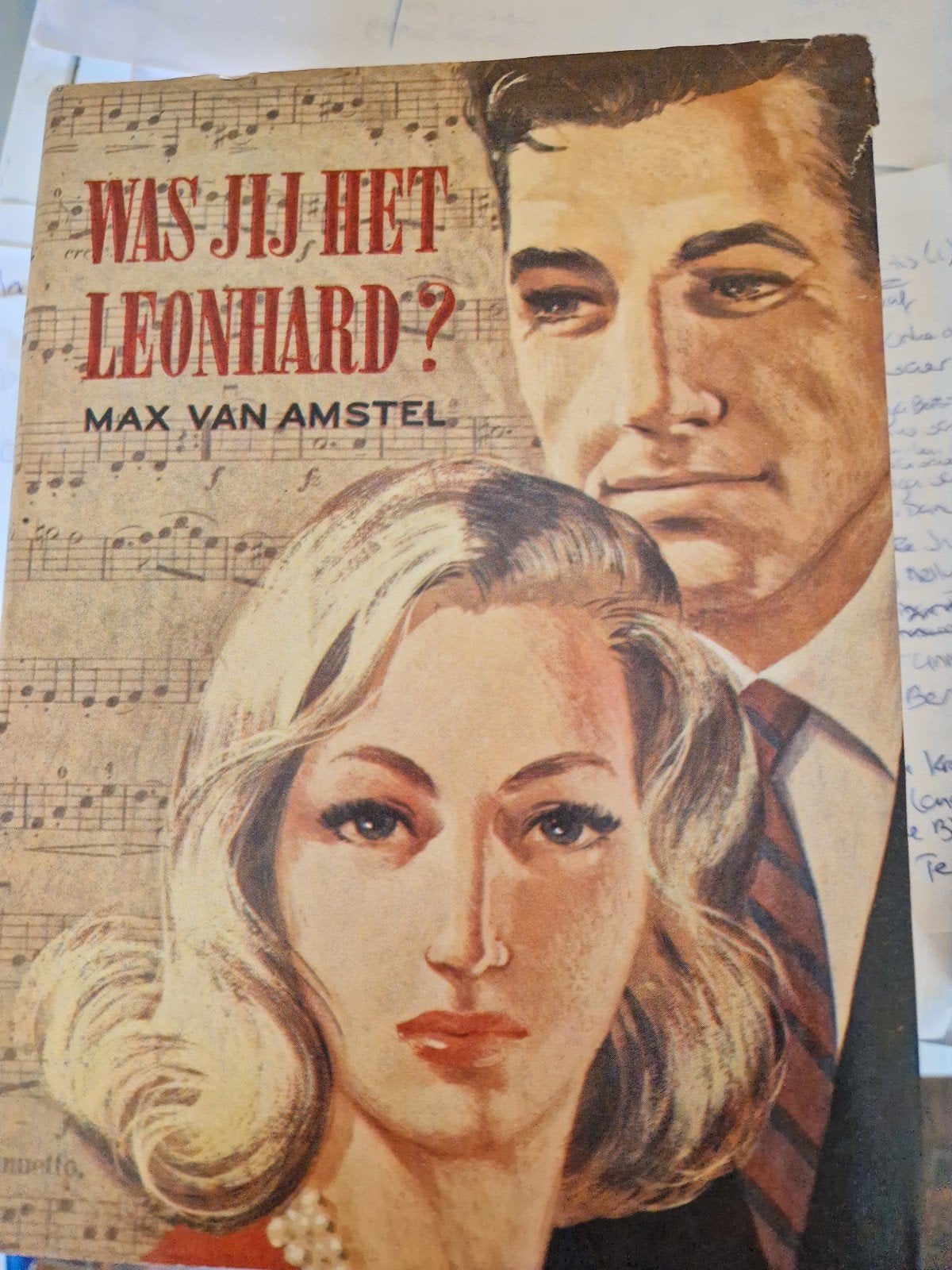 Was jij het, Leonhard...? - Max van Amstel (Roman), Boeken, Ophalen of Verzenden, Gelezen, Max van Amstel, Nederland