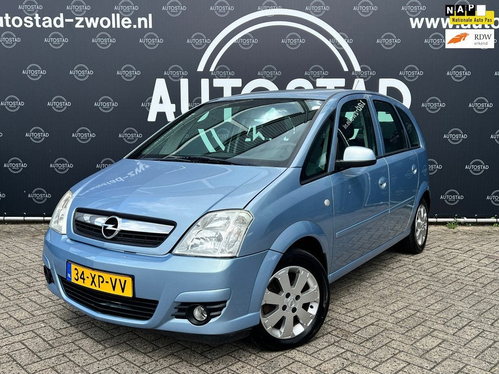 Opel Meriva 1.6-16V Temptation NL-Auto/2e Eigenaar/NAP/APK/A, Auto's, Opel, Voorwielaandrijving, 4 cilinders, Blauw, Origineel Nederlands