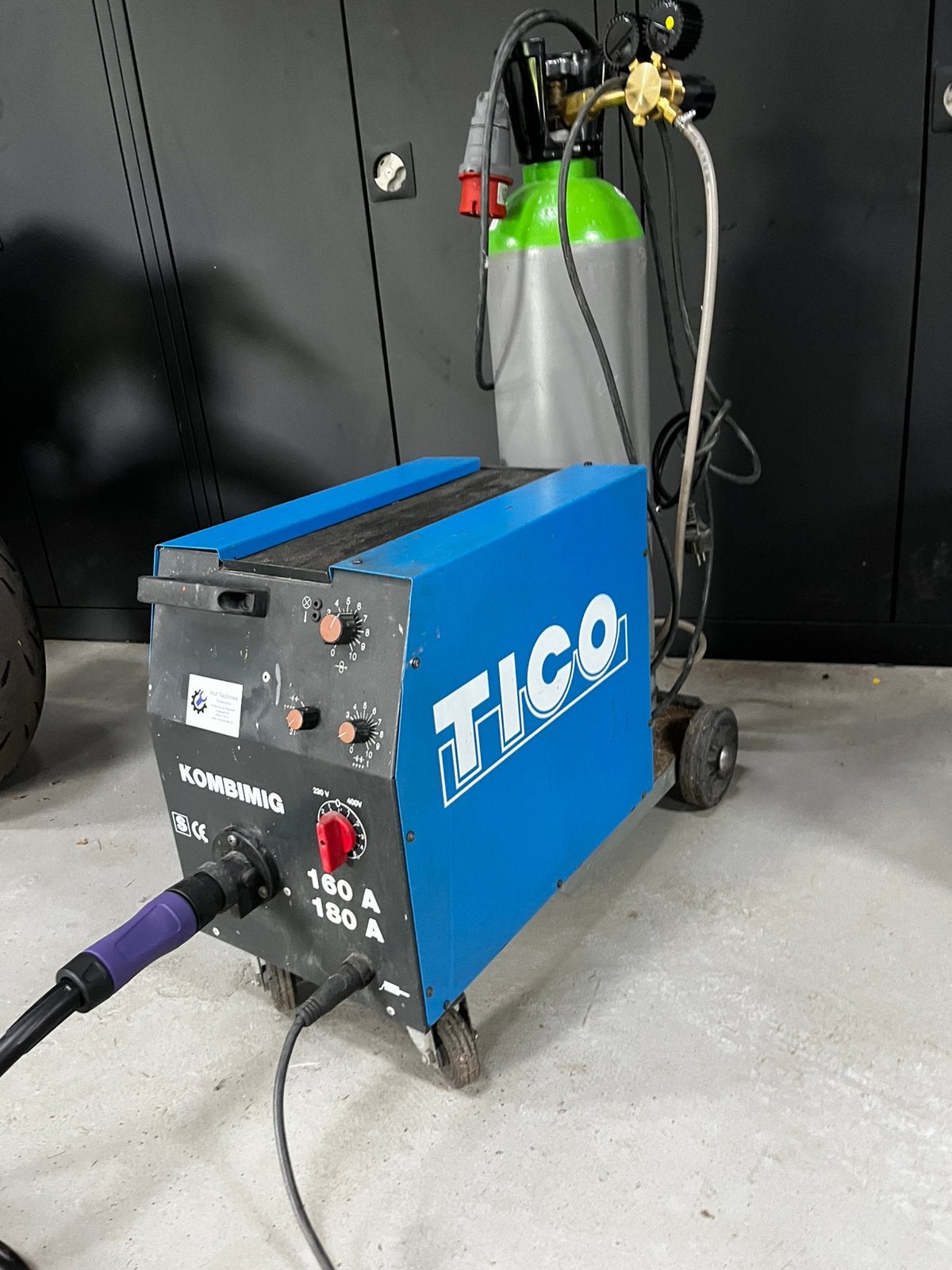 Tico kombimig 160/180 MIG/MAG 230v / 400v lasapparaat, Ophalen, Gebruikt, ., Tico