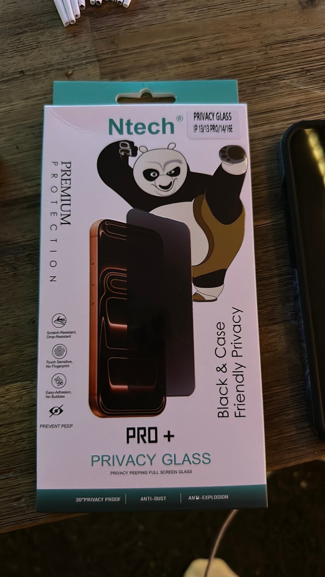 2x screenprotector ip13 13pro 14 16e, Ophalen, Zo goed als nieuw, Zwart, 128 GB