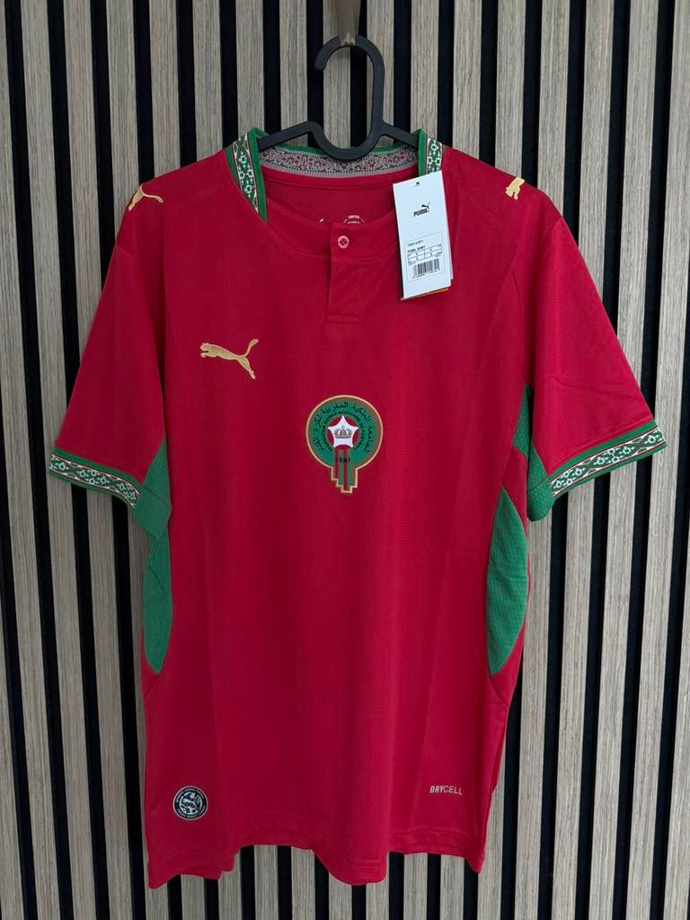 Marokko shirt WK 2026 S t/m XXL thuis en uit Atlas Leeuw!, Groter dan maat XL, Ophalen of Verzenden, Nieuw, Shirt