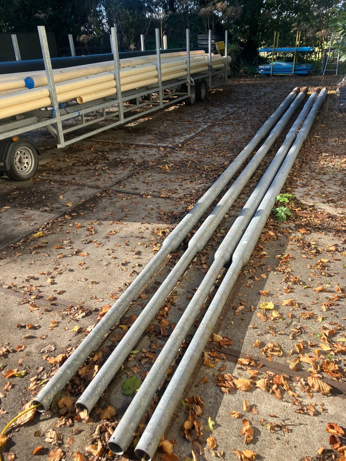 Rijbakverlichting lichtmasten 11 meter, Ophalen, Zo goed als nieuw, Minder dan 50 watt, Overige typen