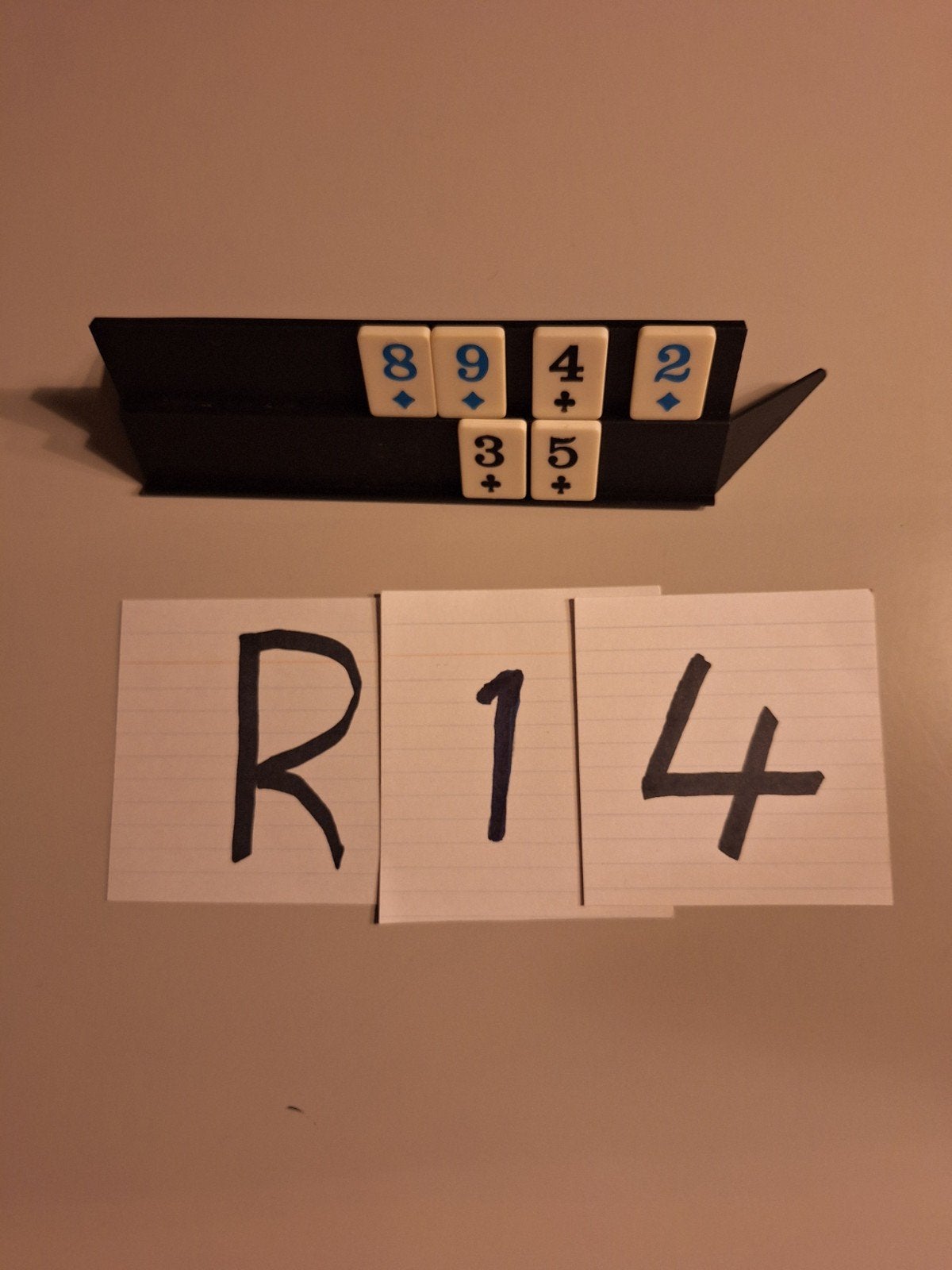 Rummikub, reisversie, compleet met spelregels,, Drie of vier spelers, Ophalen of Verzenden, Gebruikt, Peri Spiele