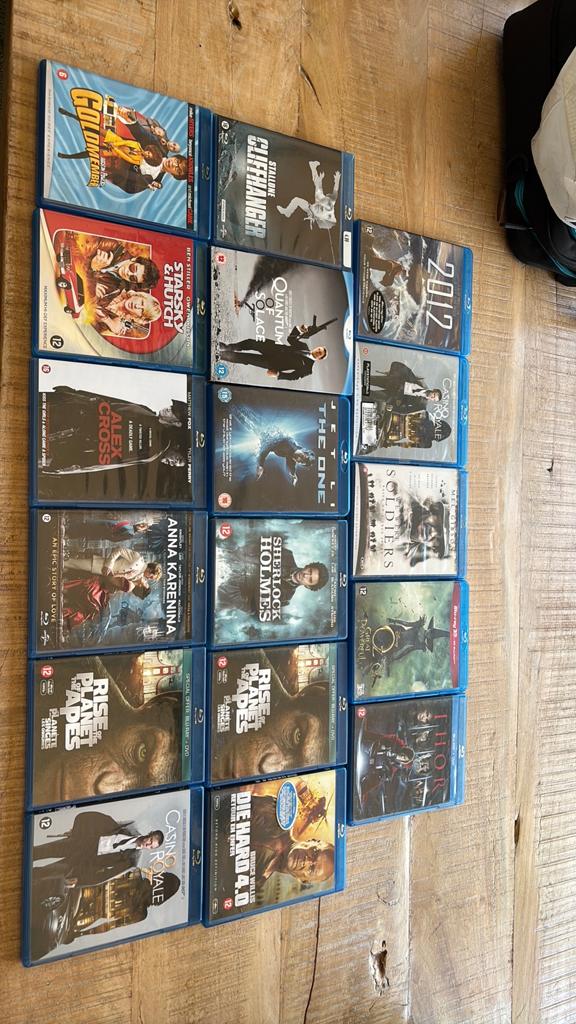 Laatst batch Blu rays, Cd's en Dvd's, Blu-ray, Zo goed als nieuw, Ophalen of Verzenden