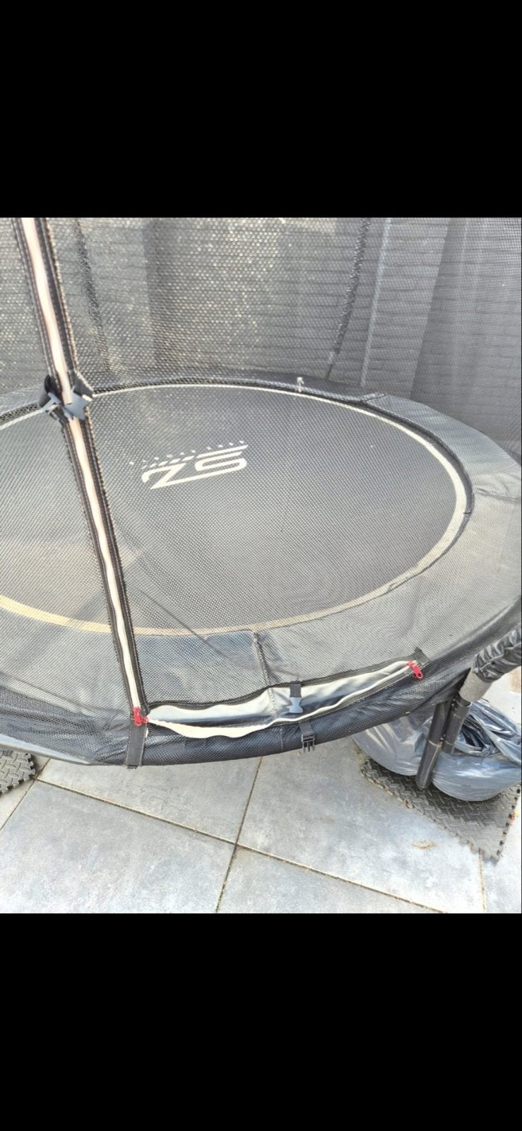 Gebruikte Senz Sports J5000 Trampoline 244 cm, Ophalen, Gebruikt