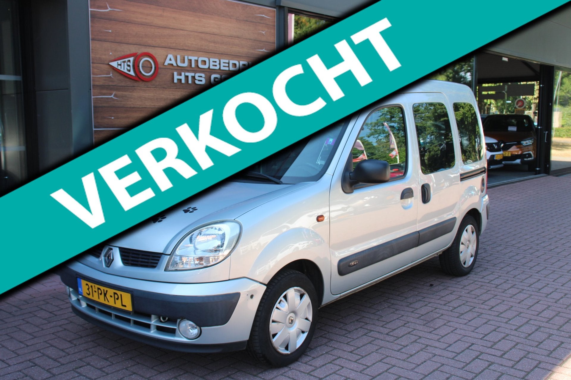 Renault Kangoo 1.6-16V Privilège -- Bouwauto -- gezin auto, Auto's, Renault, Metallic lak, Stof, Gebruikt, 49 €/maand