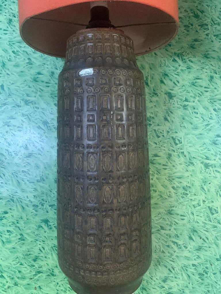 Vintage retro Schreurich vloerlamp, Ophalen of Verzenden, Gebruikt, Stof, Minder dan 100 cm