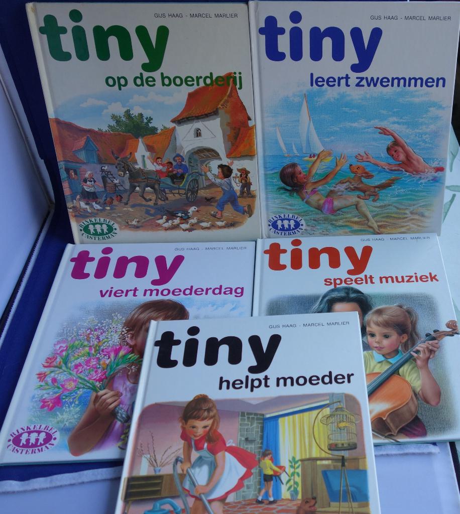 DE LAATSTE 17 TINY BOEKEN * Gijs Haag en Marcel Marlier *, Verzenden, Zo goed als nieuw, Gijs Haag en Marcel Marlier, Non-fictie