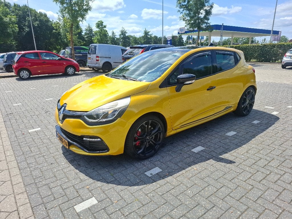 Renault Clio 1.6 RS Turbo 147KW 5-DRS AUT 2013 Geel, Auto's, Renault, Particulier, Clio, Benzine, C, Hatchback, Automaat, Origineel Nederlands