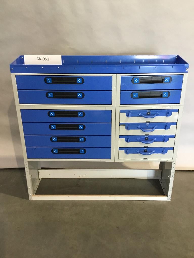 stalen TECHNOLAM bedrijfswagen inrichting GK-051, Ophalen of Verzenden