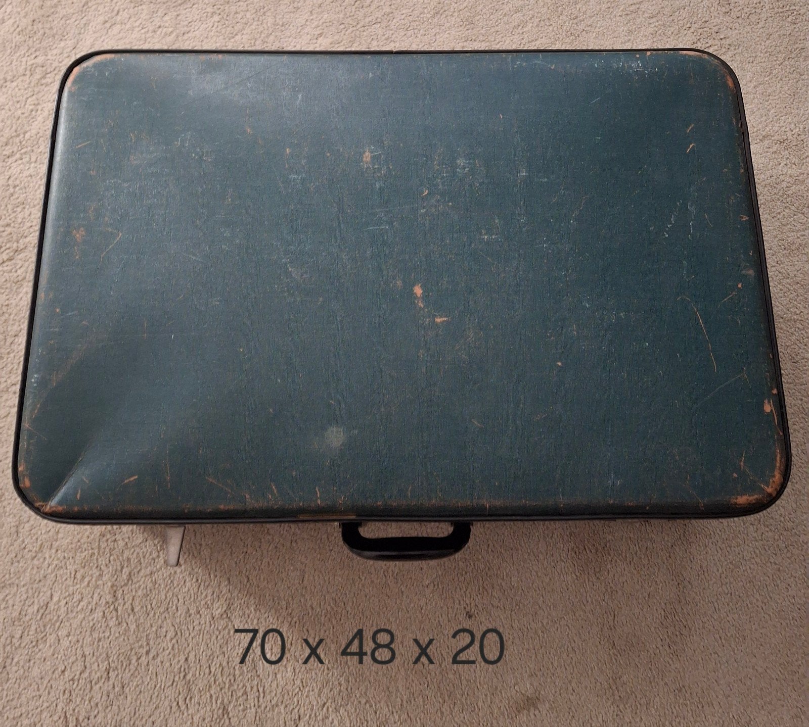 Vintage Koffer 2x, Ophalen, Overige materialen, Gebruikt, 45 tot 55 cm