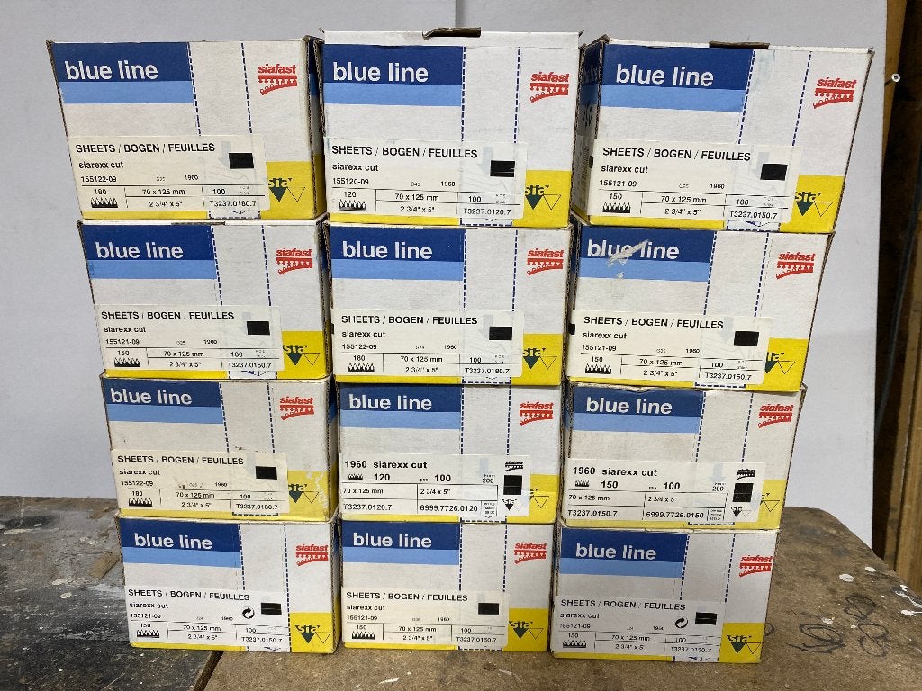 partij blue line schuurpapier, Ophalen of Verzenden, Nieuw