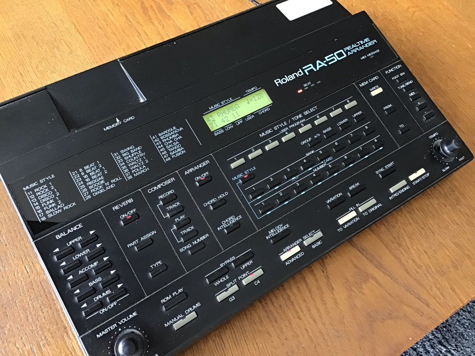 Roland RA-50 Realtime Arranger, Muziek en Instrumenten, Ophalen, Gebruikt, Roland, Overige aantallen