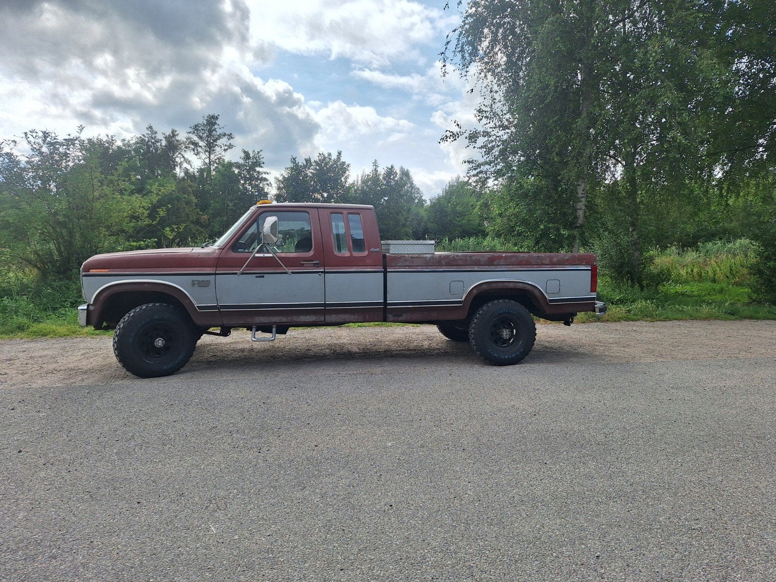 Ford f250 4x4 6.9 idi 3500 kg trekgewicht oldtimer, foto 6
