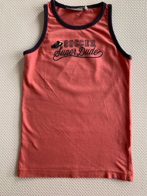Singlet shirtje van New Basic , maat 116 / 122 NIEUW (N549), New Basic, Nieuw, Ophalen of Verzenden, Shirt of Longsleeve