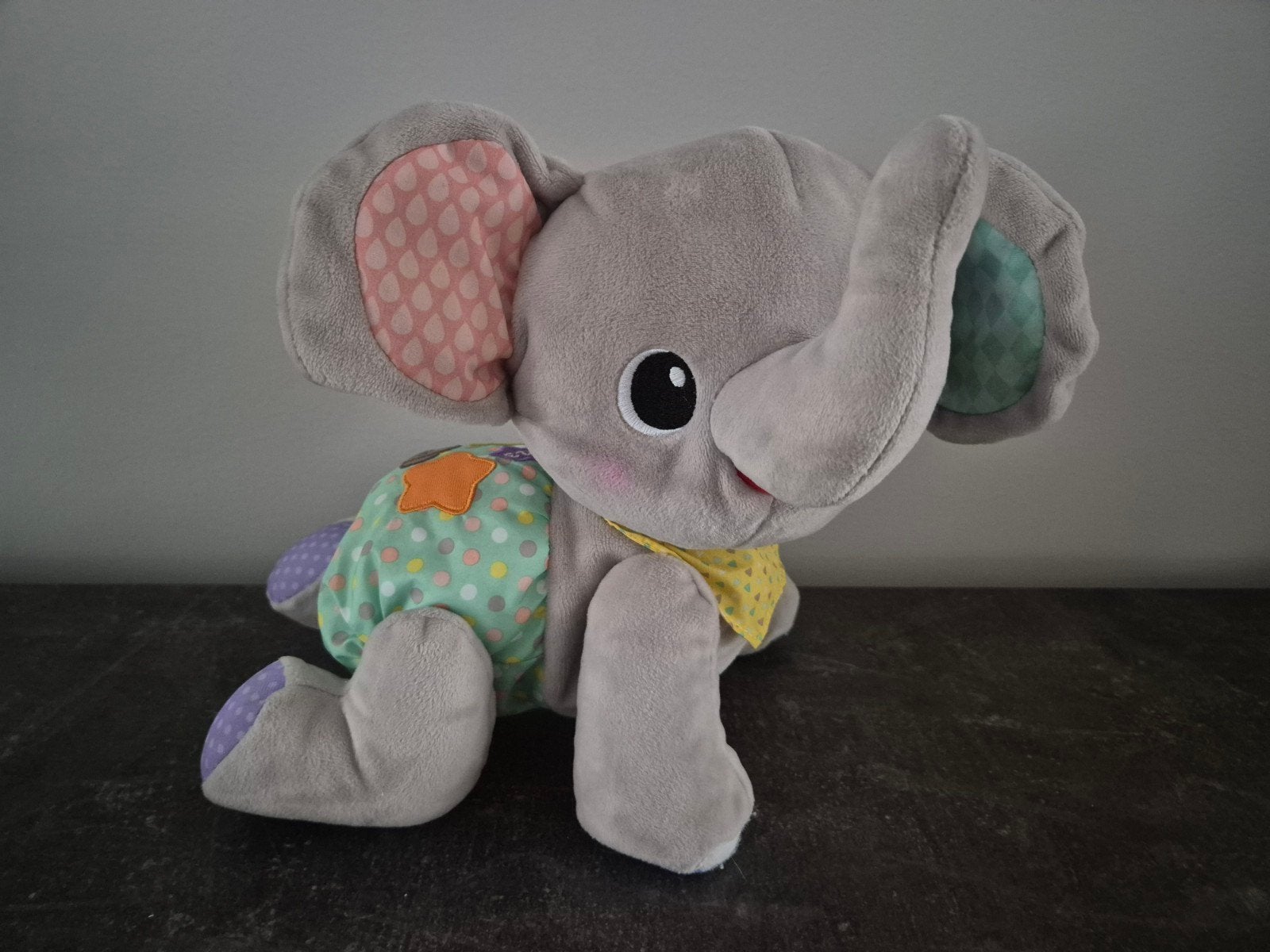 Vtech kruip en leer olifant baby - zgan, Ophalen of Verzenden, Zo goed als nieuw, 6 maanden tot 2 jaar