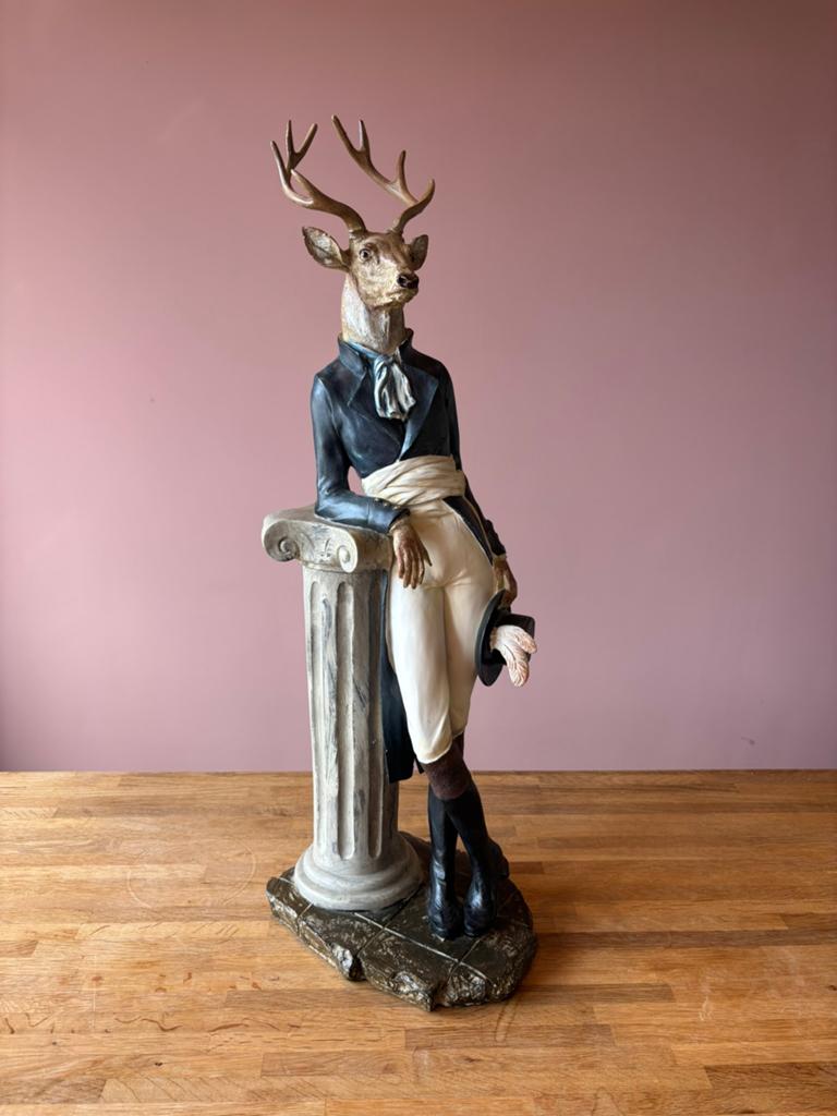 Standbeeld eland, Ophalen