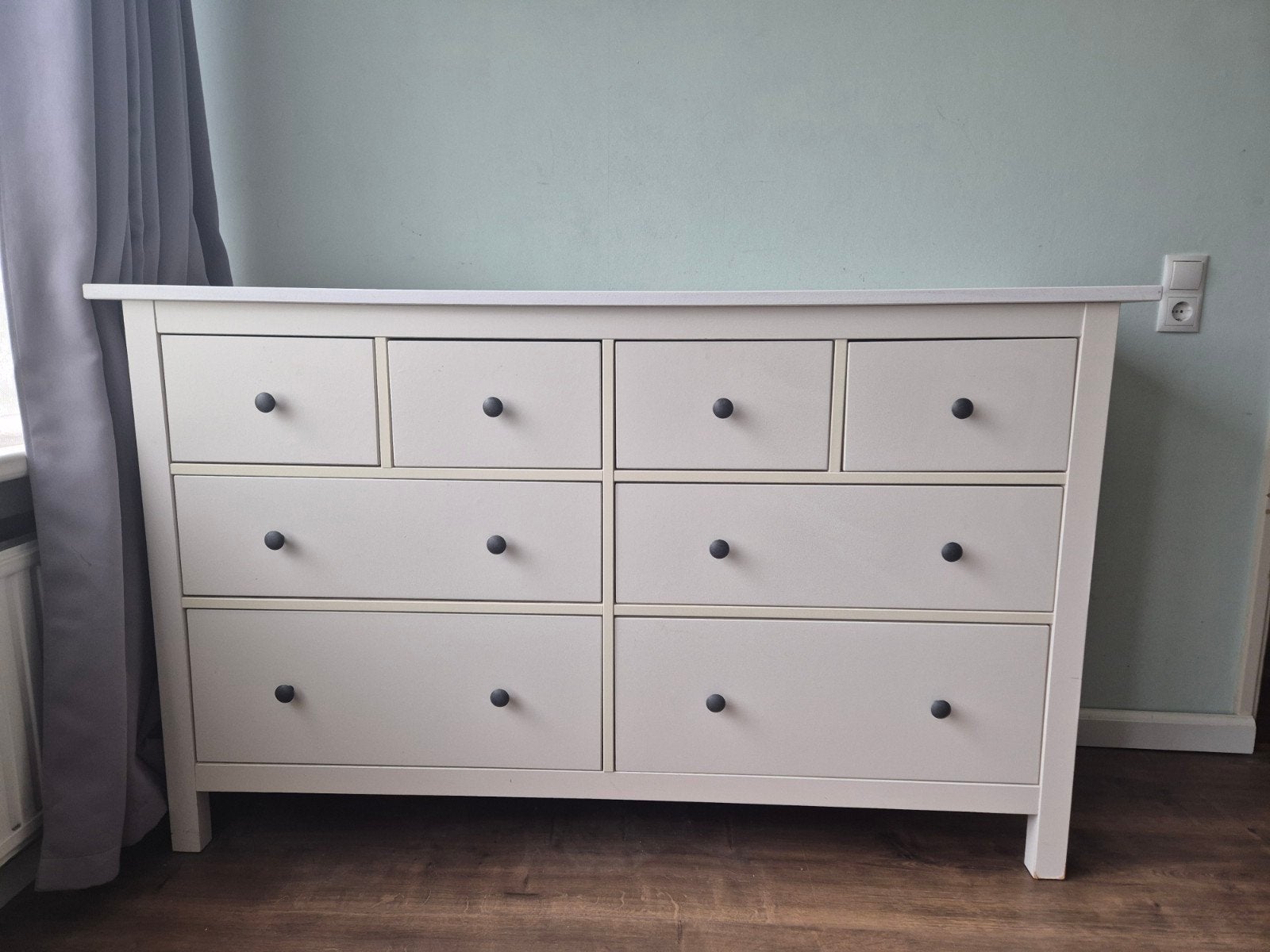 IKEA Hemnes ladekast met 8 lades - Gebruikt, Huis en Inrichting, Ophalen, Gebruikt, 150 tot 200 cm, Minder dan 100 cm