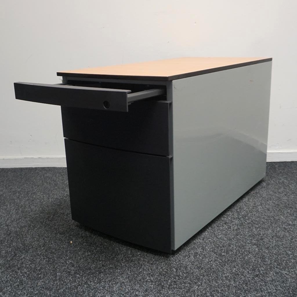 Verrijdbaar Ladeblok | 54x42x79 cm |3-Lades | Beuken Topblad, Huis en Inrichting, Minder dan 50 cm, Gebruikt, -, 75 cm of meer