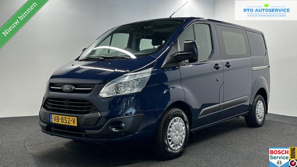 Ford Transit Custom 270 2.2 TDCI L1H1 Ambiente | Marge| Dubb, Auto's, Euro 5, Gebruikt, 4 cilinders, Bedrijf