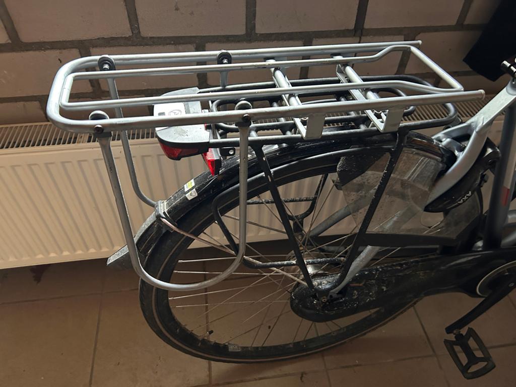 Thule Yepp verlengde bagagedrager, Fietsen en Brommers, Fietsaccessoires | Fietsstoeltjes, Ophalen, Gebruikt, Achterzitje