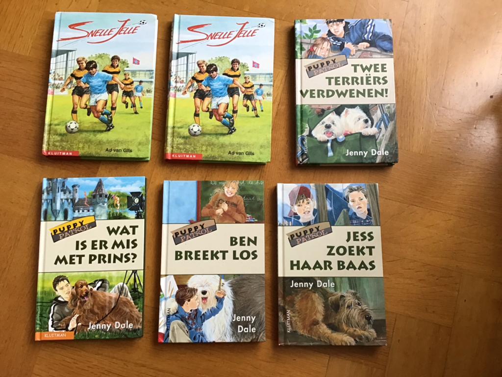 Kinderboeken pakket: Snelle Jelle & Puppy Patrol (6 boeken), Ophalen of Verzenden, Zo goed als nieuw