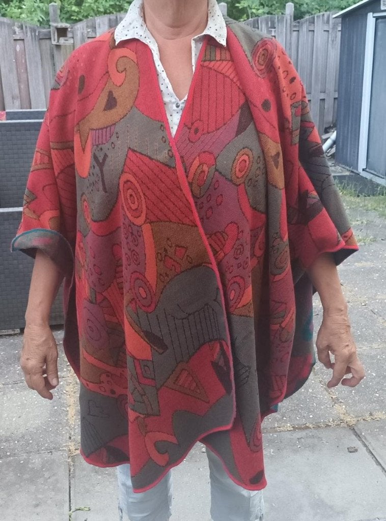 omslagdoek, Kleding | Dames, Maat 46/48 (XL) of groter, Nieuw, Made in France, Ophalen of Verzenden