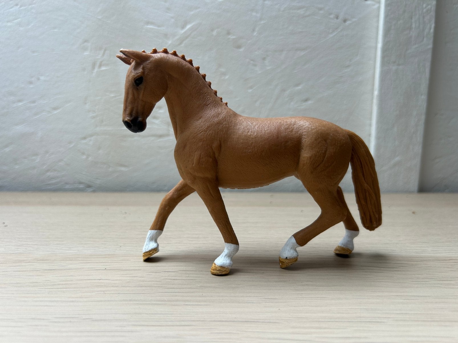 Schleich hannoveraan uit stalset, Ophalen of Verzenden, Zo goed als nieuw, Paard, Beeldje of Figuurtje