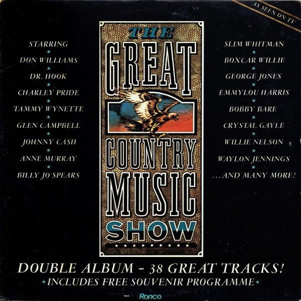 2LP - The Great Country Music Show, Cd's en Dvd's, Ophalen of Verzenden, Zo goed als nieuw, Country, 12 inch