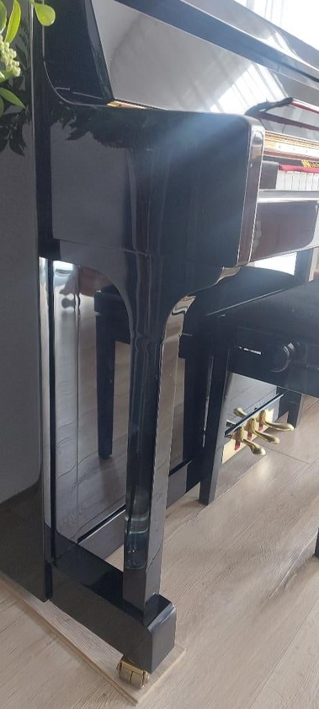 Piano Perzina, Zwart, Ophalen of Verzenden, Zo goed als nieuw, Piano