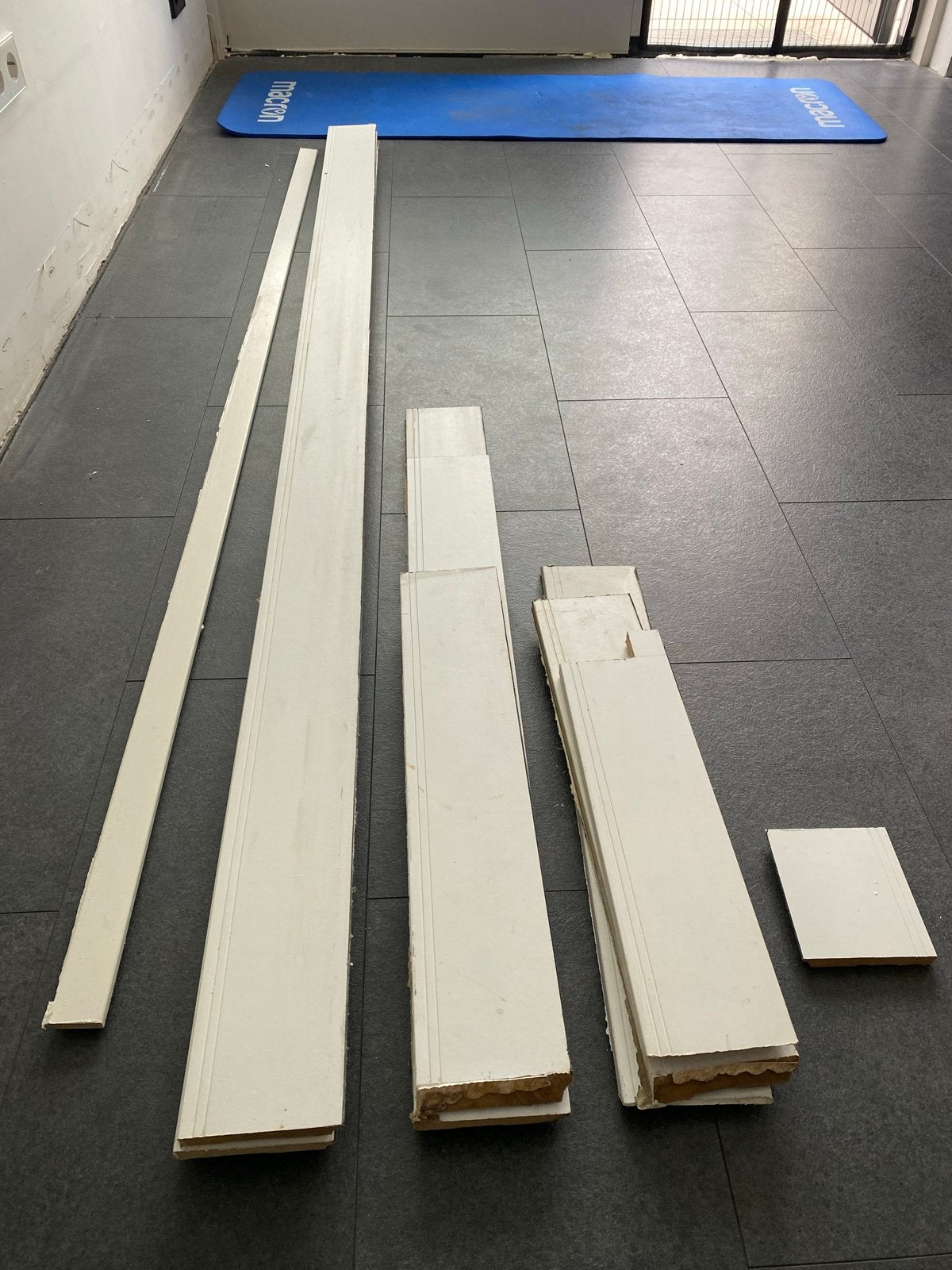 €39 Gebruikte plinten 12cm hoog, 15 meter, Doe-het-zelf en Verbouw, Plinten en Afwerking, Ophalen, Gebruikt, Mdf, 250 cm of meer