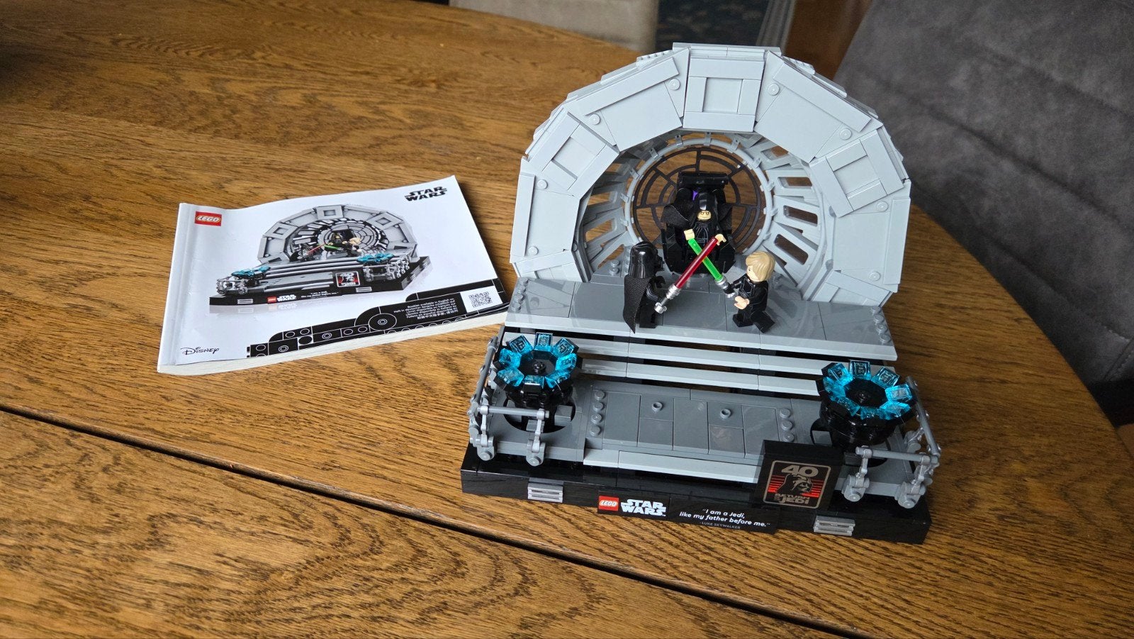 LEGO Star Wars Death Star Troonzaal Diorama 75352, Ophalen of Verzenden, Zo goed als nieuw, Overige merken