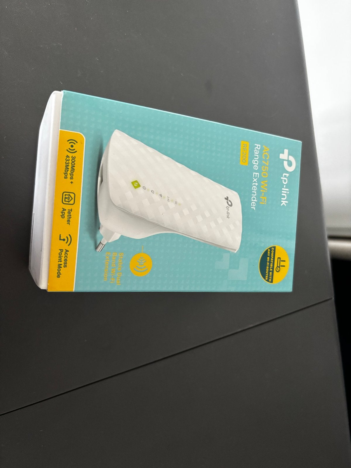 TP-Link AC750 Wi-Fi Range Extender RE200, Ophalen, Nieuw