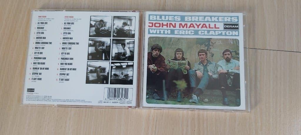 John Mayall Bluesbreakers CD +Eric Clapton, Ophalen of Verzenden, Zo goed als nieuw, Pop